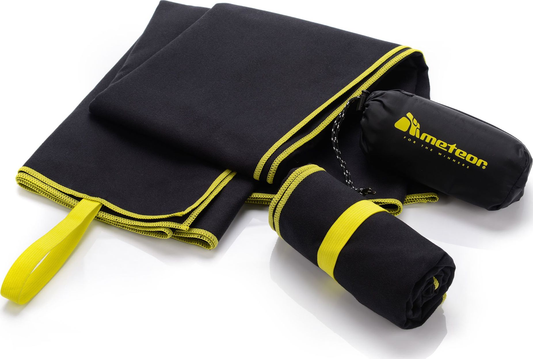 Meteor Ręcznik czarny L