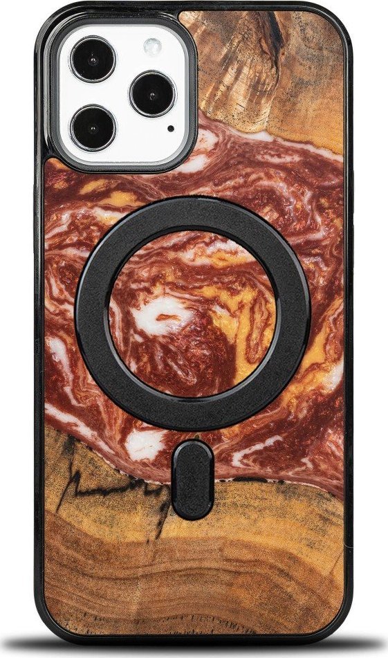 BeWood Etui Bewood Unique na iPhone 12 Pro Max - Planets - Mars z MagSafe