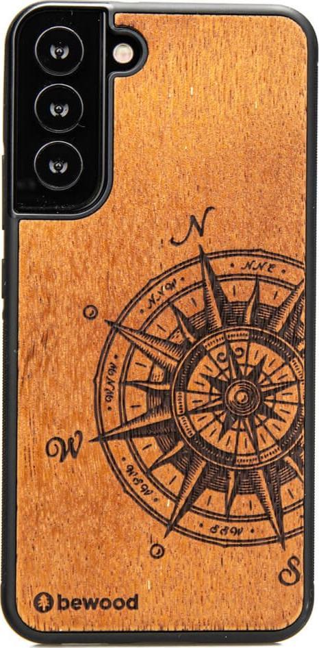 BeWood Drewniane Etui Samsung Galaxy S22 Plus TRAVELER MERBAU