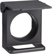 Schneider Electric Przycisk czarny z blokadą flap O22 kryty (ZB4BZ62)