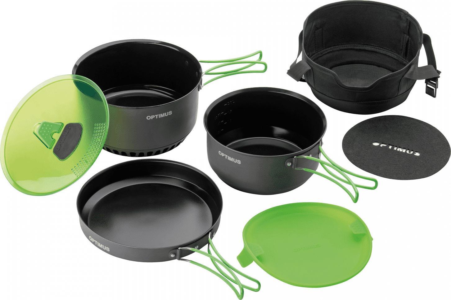 Optimus Zestaw naczyń Terra Camp 4 POT SET