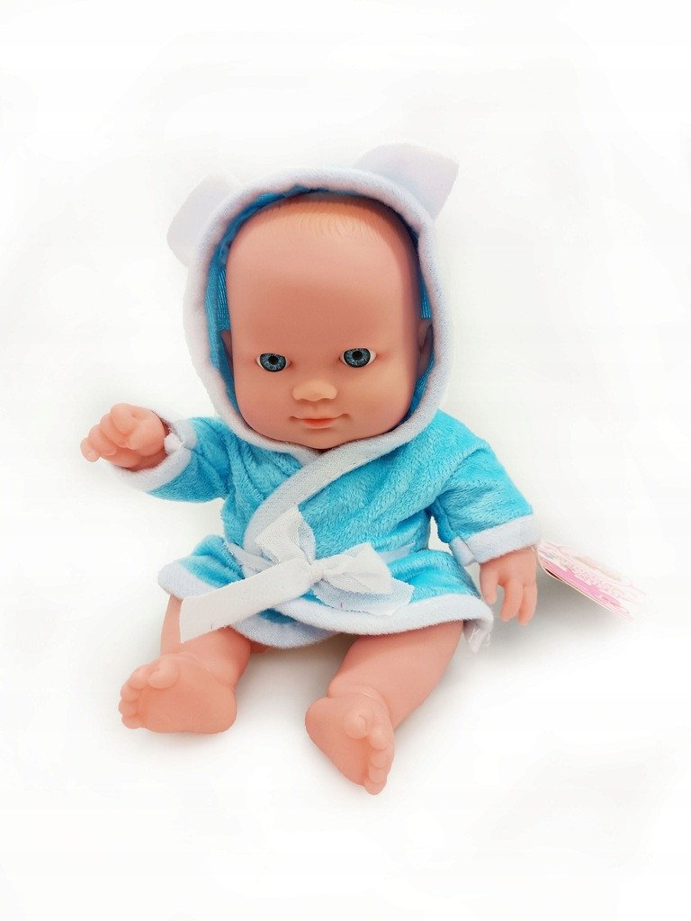 LALECZKA BOBAS W SZLAFROKU NIEBIESKI BOBASEK