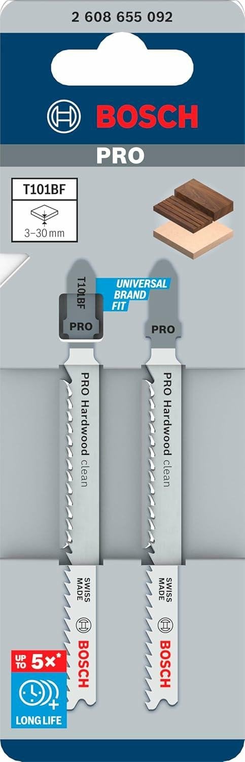 BOSCH BRZESZCZOT T PRO HARDWOOD CLEAN T101BF 100 mm /2szt.