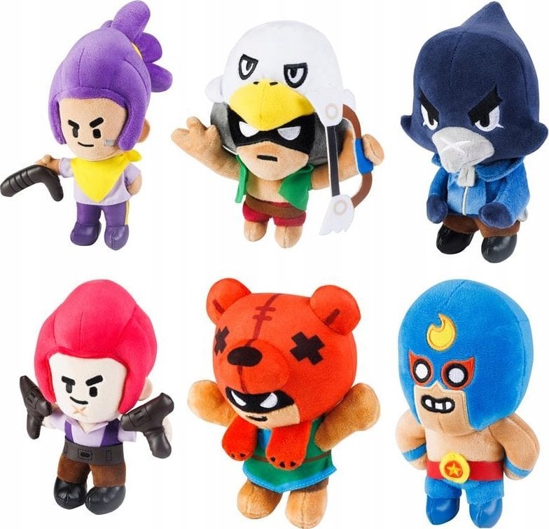 BRAWL STARS Brawl Stars. Maskotka 16 cm