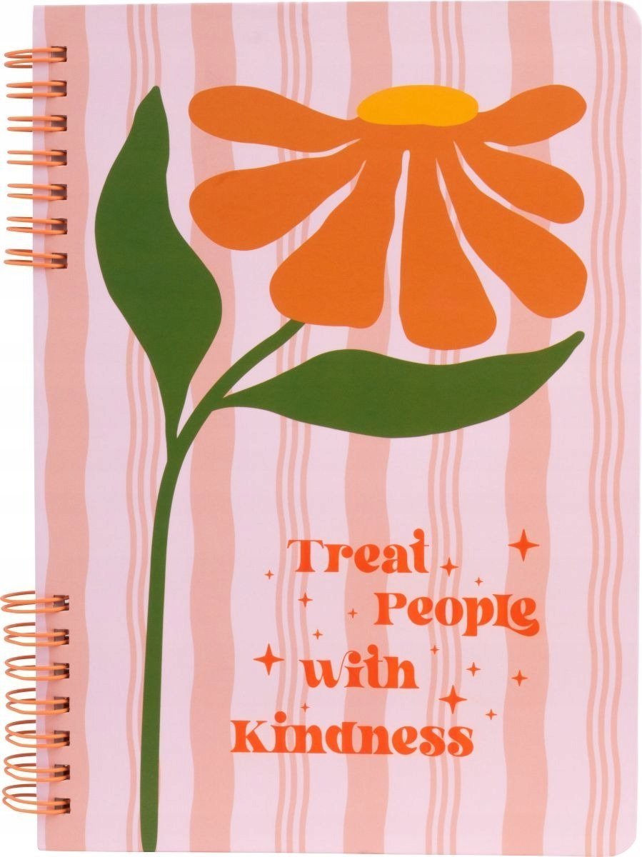 Happy Color Notes na spirali A5/80K Bloom boho HAPPY COLOR