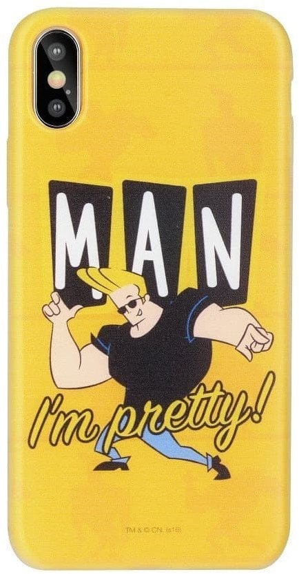 Cartoon Network Johnny Bravo Silicone Case for Apple iPhone X / XS Man