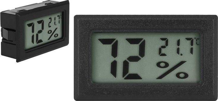 Iso Trade Termometr i higrometr cyfrowy 2w1