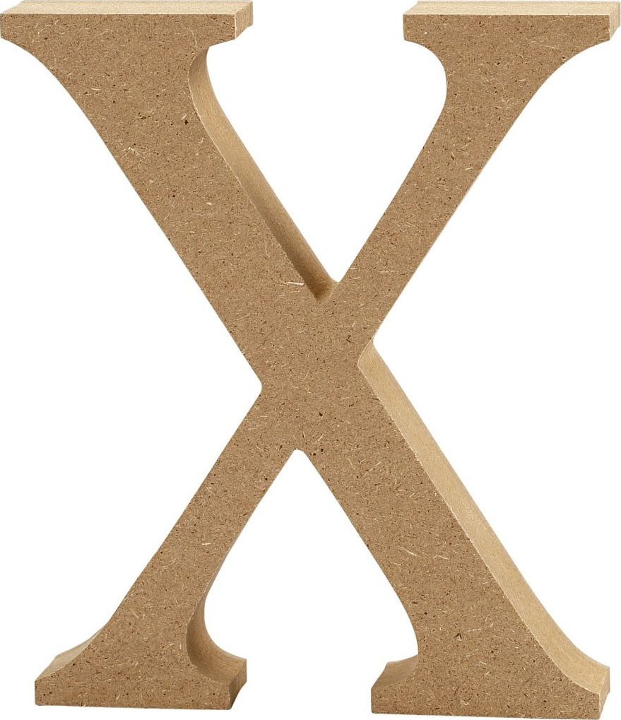 Creativ Company Litera X z MDF 8 cm