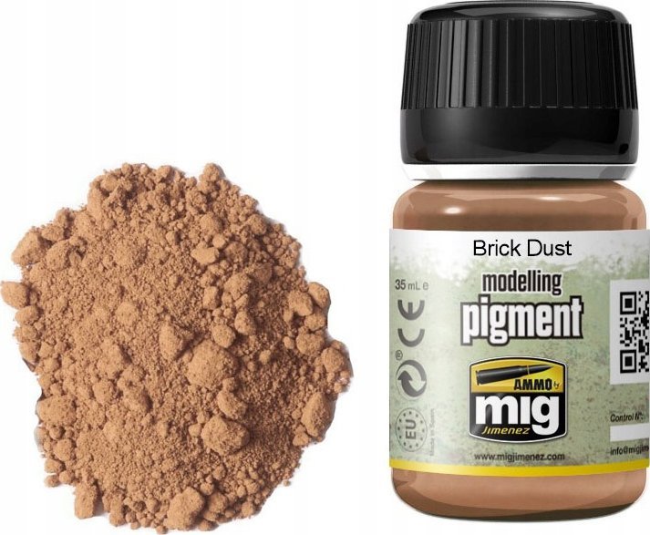 Vallejo Ammo: Modelling Pigment - Brick Dust (35 ml)