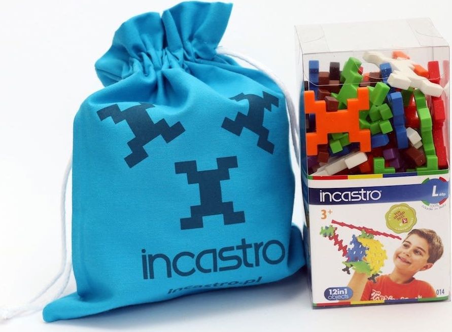 Incastro Incastro Cube L 60 el. Klocki konstrukcyjne