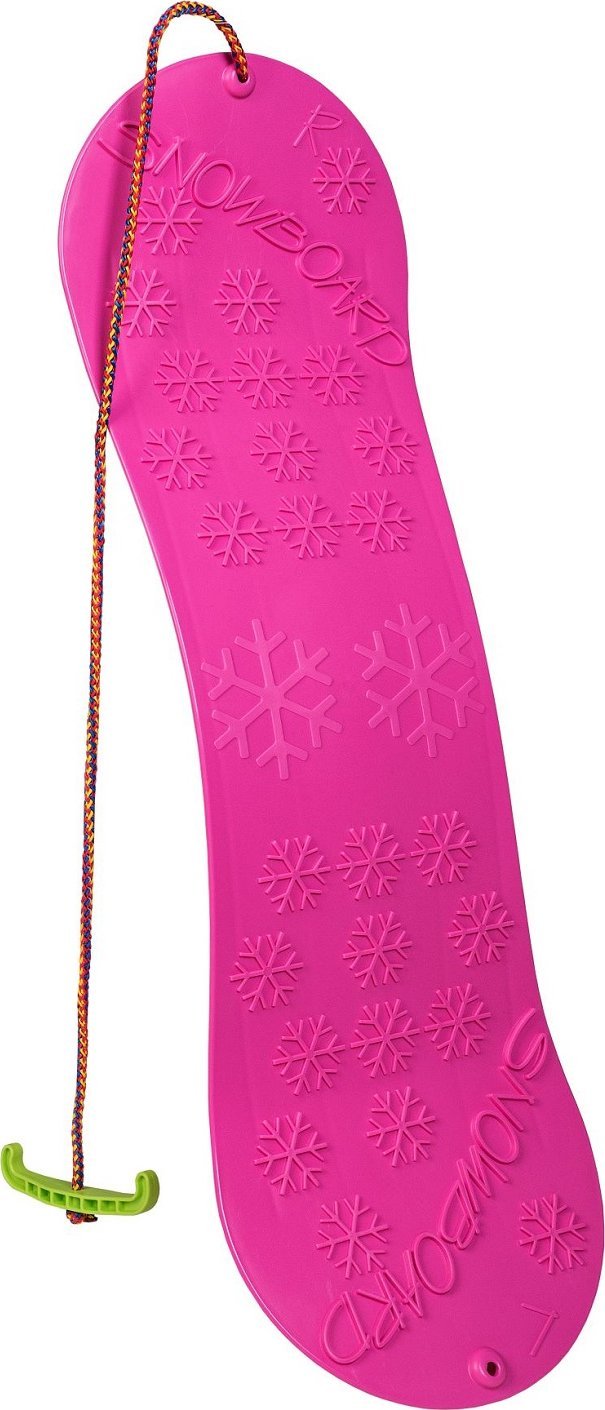 Snowboard Ślizgacz Ślizg Jabłuszko dla Dzieci MARMAT Pink 72 cm