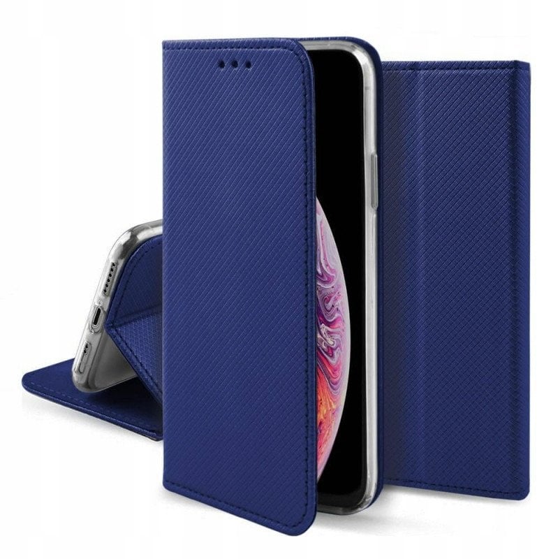 Kabura magneto do Motorola Moto G86 granatowy