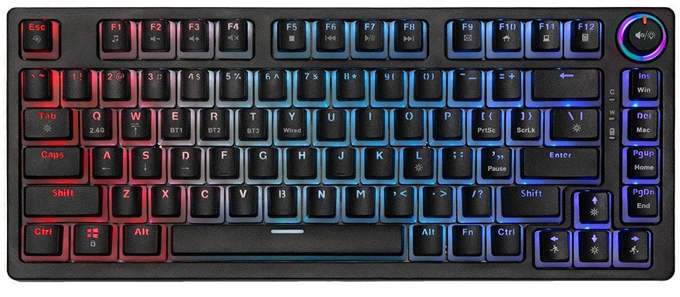 Klawiatura Savio Phenix Gateron Red Pro Pudding