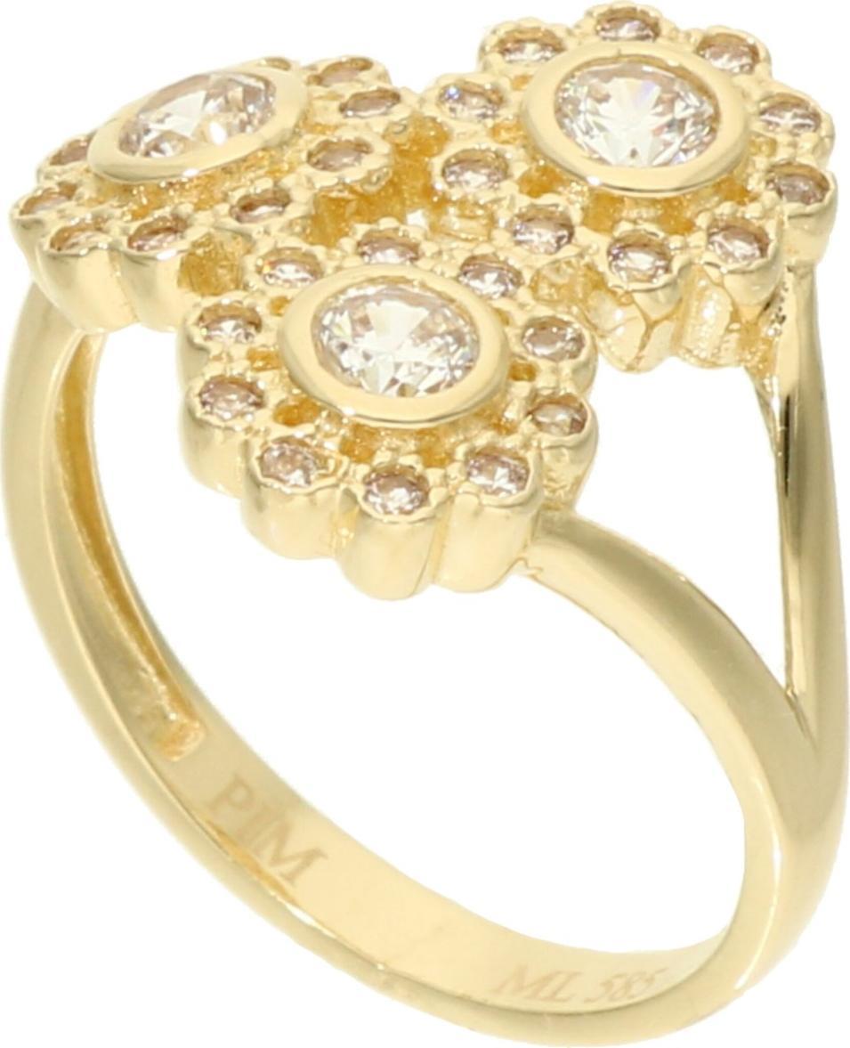 Rosanto Złoty pierścionek z cyrkoniami roz. 16 585 14k