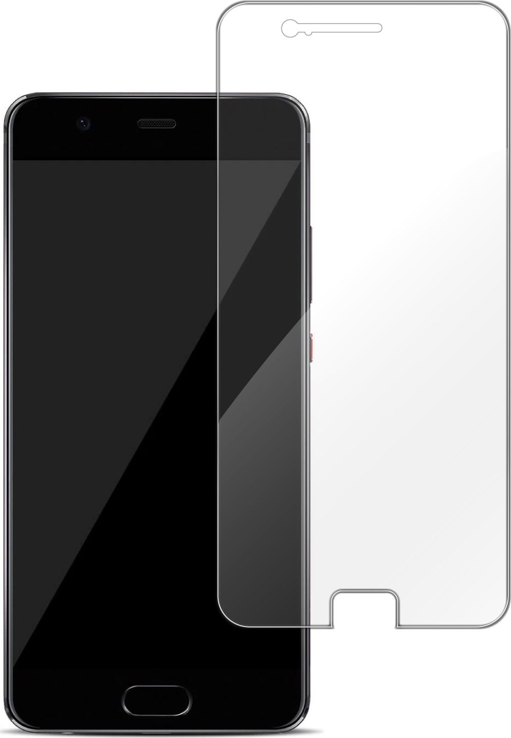 etumi Szkło Hartowane 9H Do Huawei P10 | Szybka Na Ekran Szkiełko Ochronne Na Ekran Twarde Płaskie Przód / Ochrona Matrycy Telefonu Glas0064