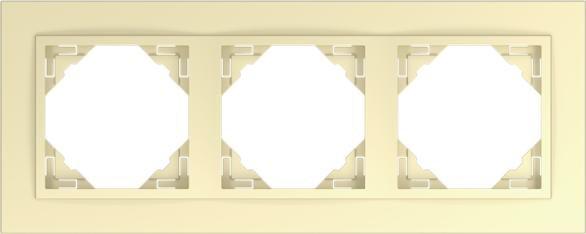 Efapel EFAPEL ANIMATO RAMKA 3-KROTNA ZŁOTY 90930 TUU