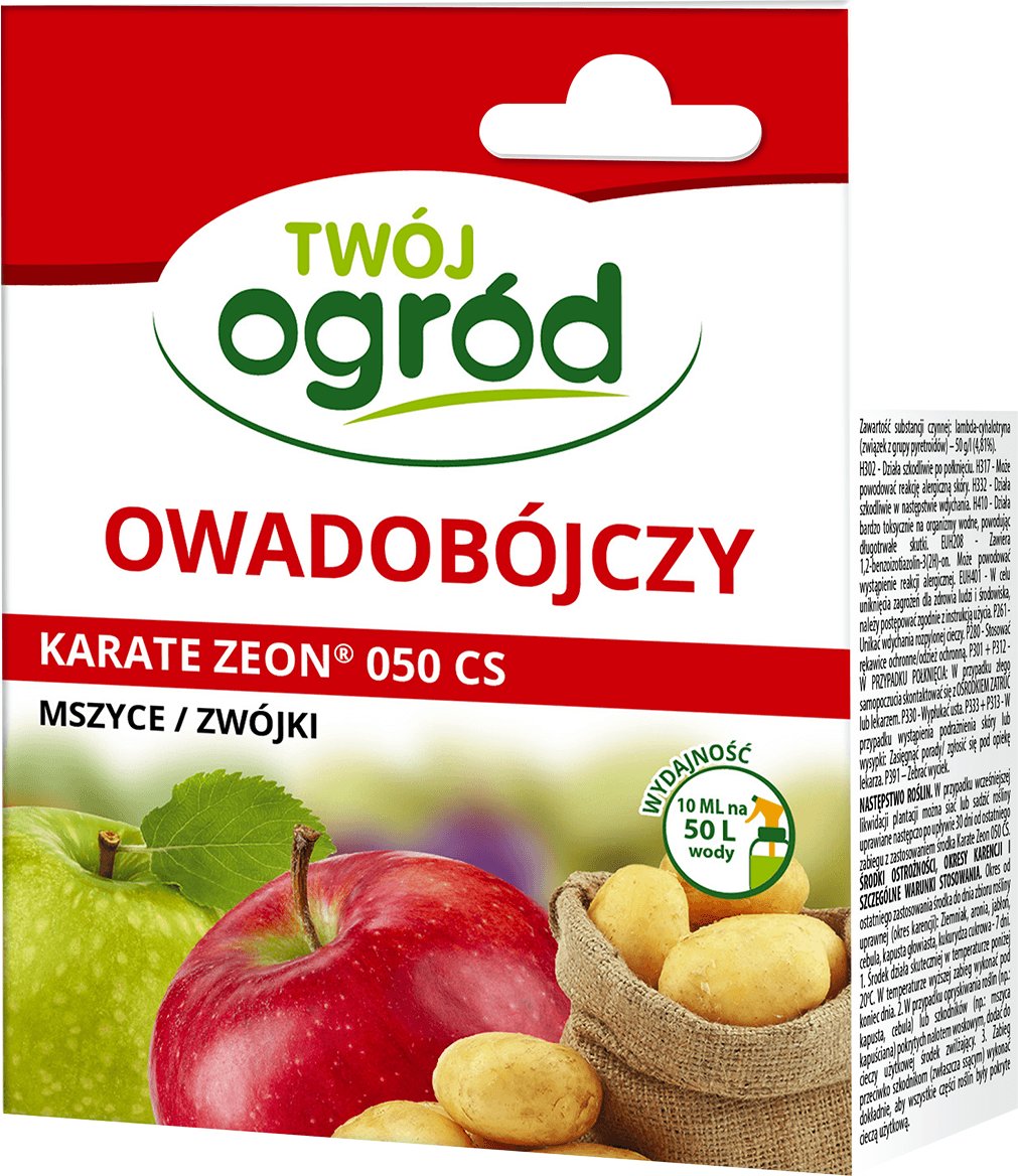 Karate Zeon 050 CS (lambda-cyhalotryna) Twój Ogród - środek owadobójczy 10ml