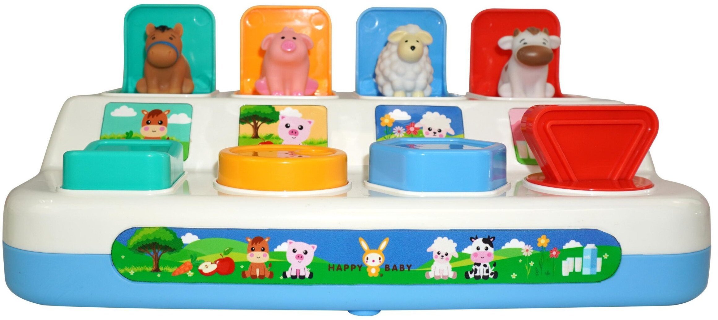 HAPPY BABY Pop Up Farm Animals L&S