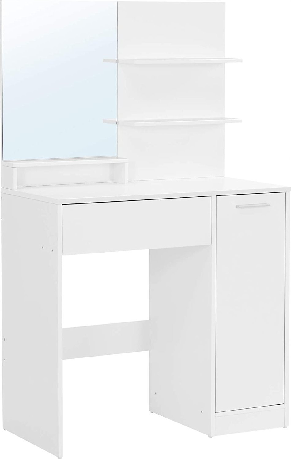 Costway Toaletka RDT119W01 – Elegancka i Funkcjonalna z Lustrem