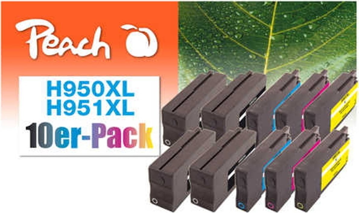 Tusz Peach Patrone Peach HP 950/951XL Multi-10-Pack - PI300-687