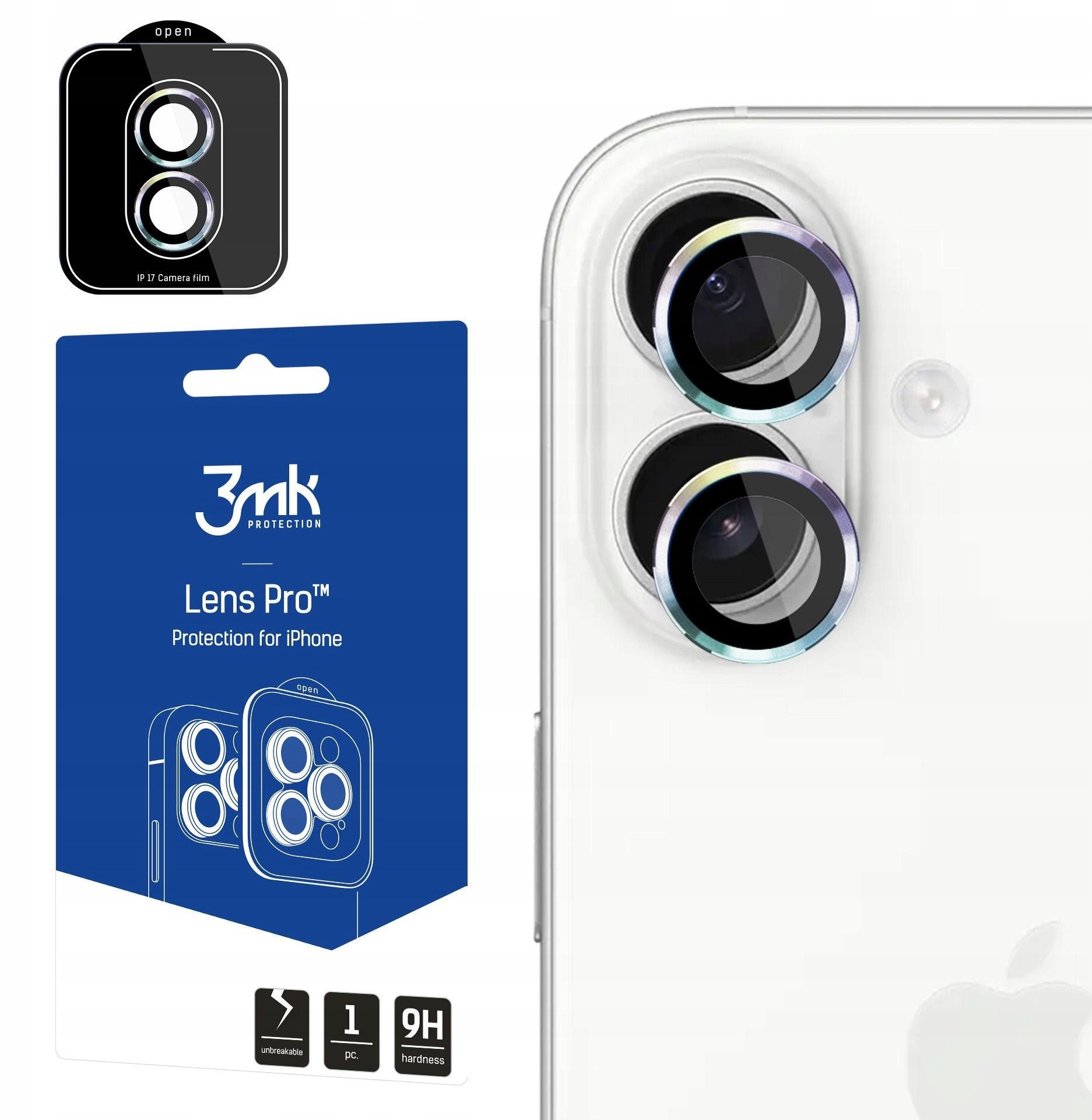 3mk Lens Protection Pro Rainbow pro Apple iPhone 17