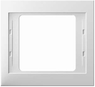 Hager Ramka pojedyncza BERKER biała - 13137009