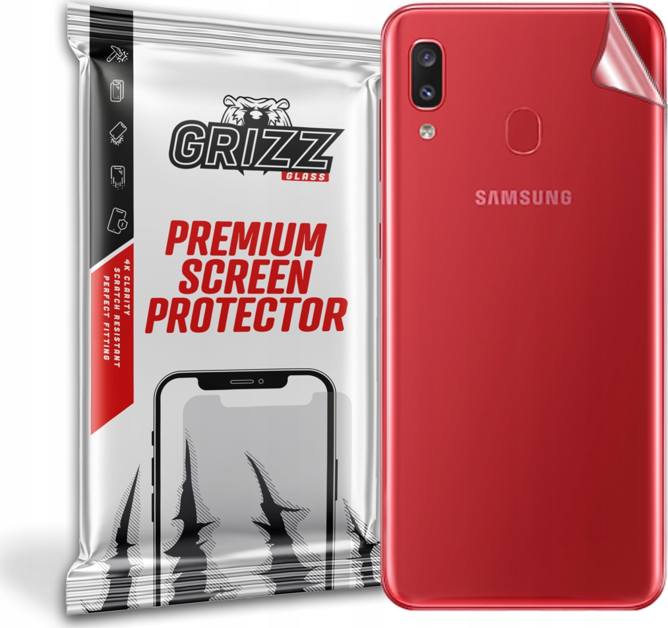 GrizzGlass Folia na tył Grizz Samsung Galaxy A20