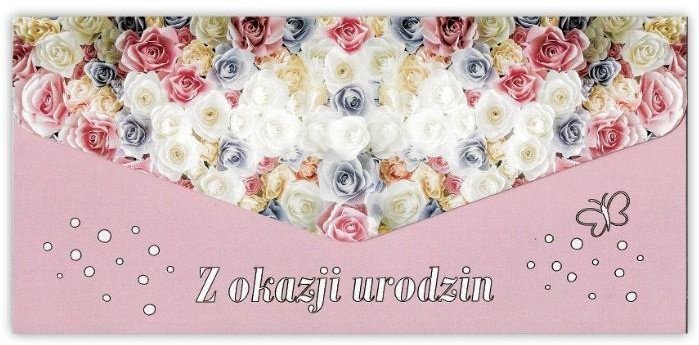 Karnet-koperta W dniu urodzin