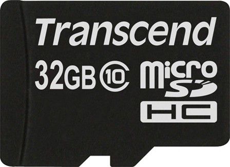 Karta Transcend 133x MicroSDHC 32 GB Class 10 (TS32GUSDC10)