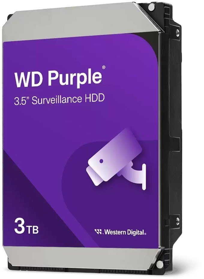 Dysk WD Dysk HDD Purple 34PURZ (3 TB ; 3.5 ; 256 MB; 5400 obr/min)