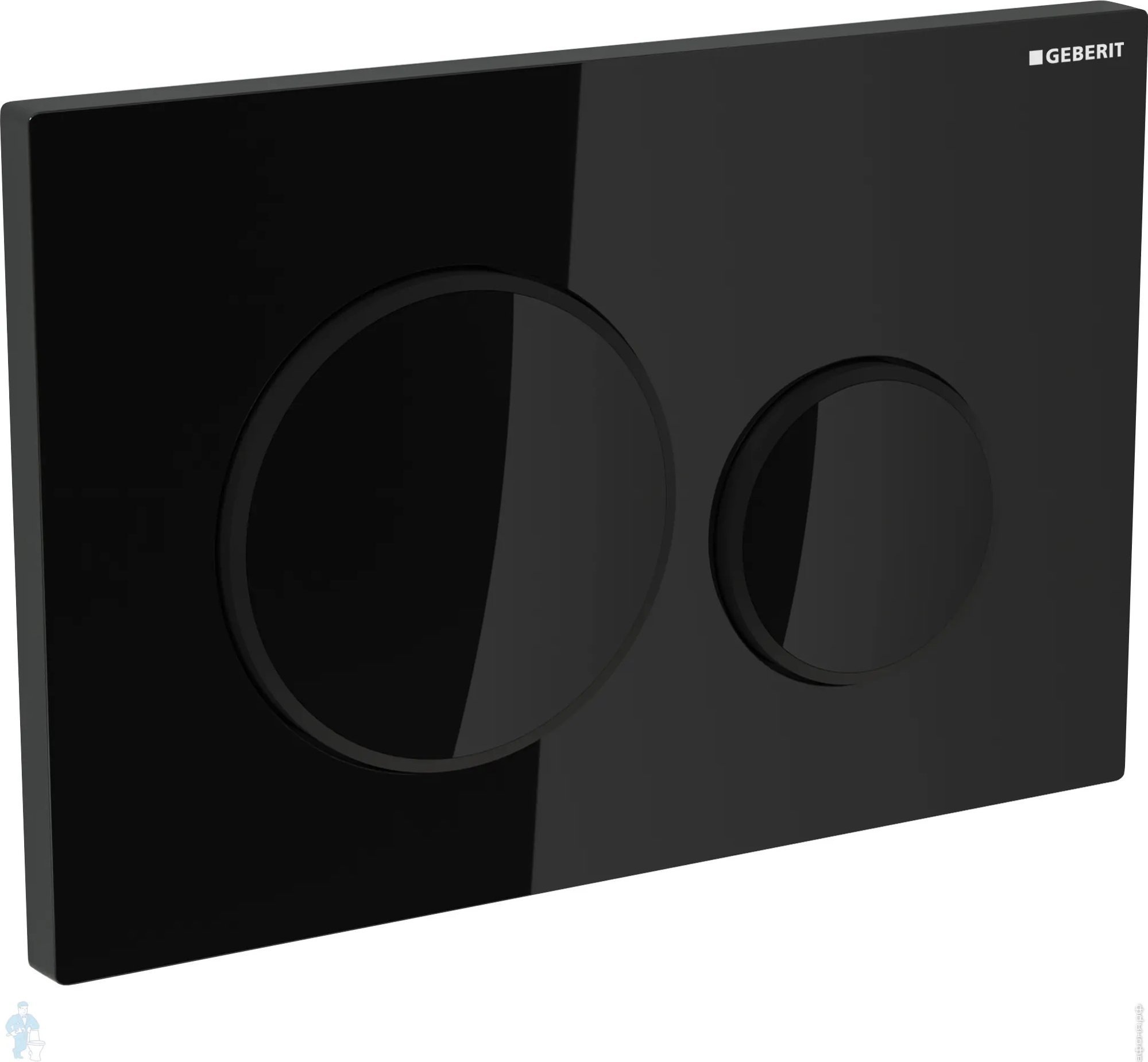 Przycisk spłukujący Geberit PRZYCISK URUCH.SIGMA20,CZ.MAT-CZ-CZ.MAT