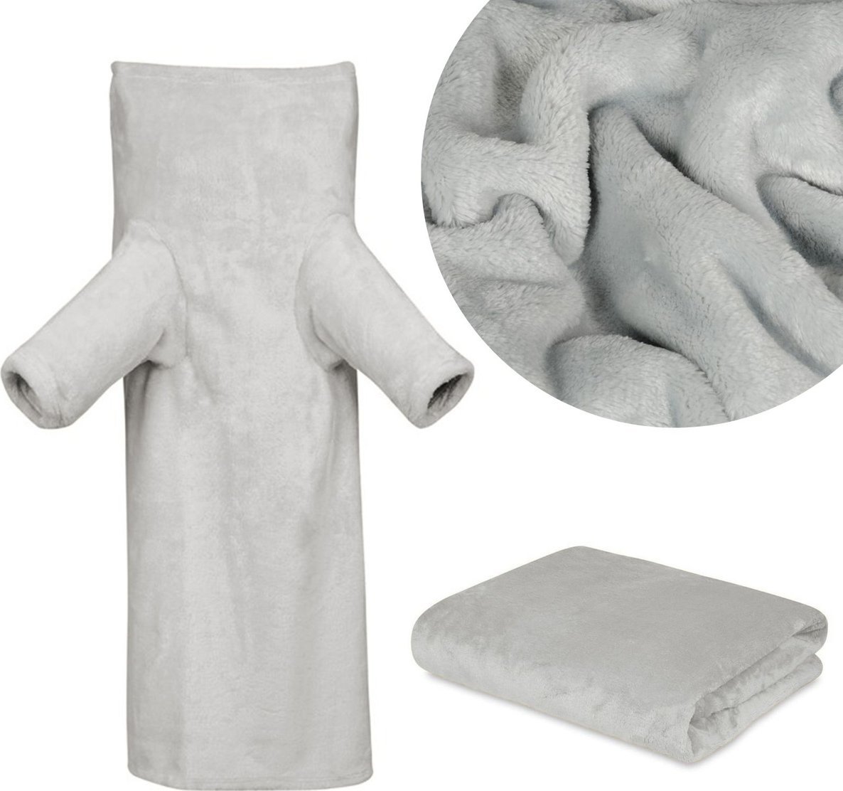 Matex Koc 150 x 210 Mikrofibra z Rękawami Kangoo 42