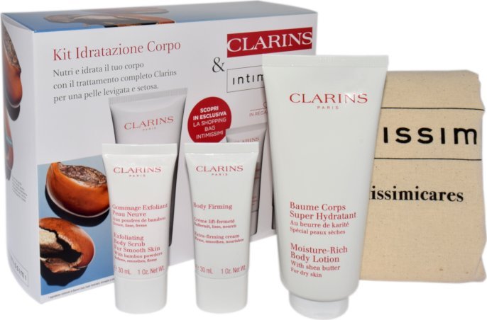 Clarins CLARINS SET (BODY LOTION 200ML + EXFOLIATING BODY SCRUB 30ML + BODY FIRMING 30ML)
