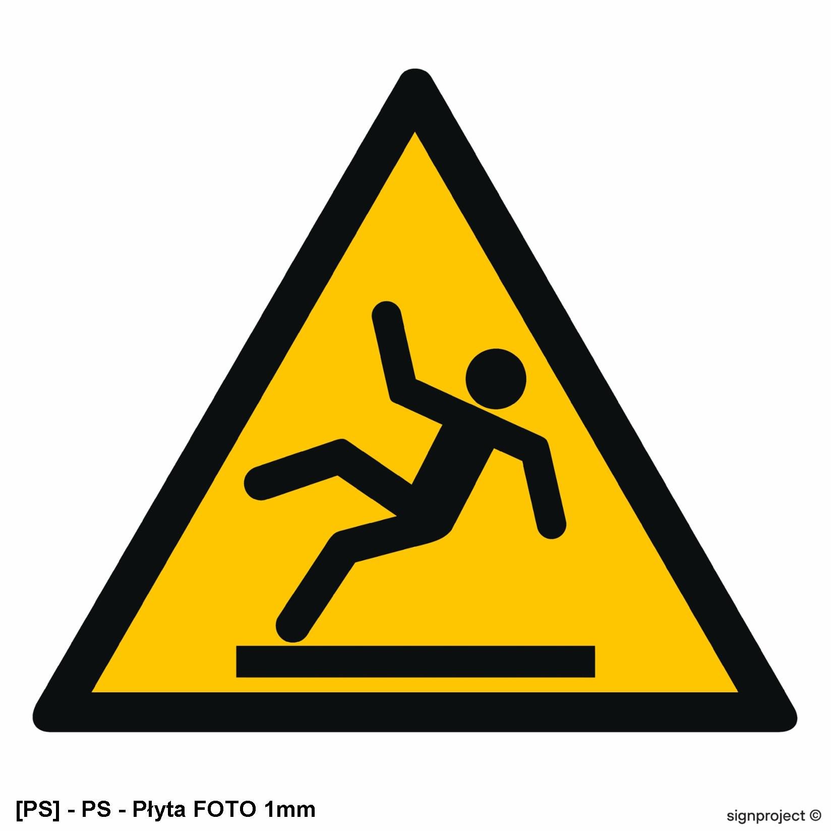 GE009 - Niebezpieczeństwo poślizgnięcia się 350x350