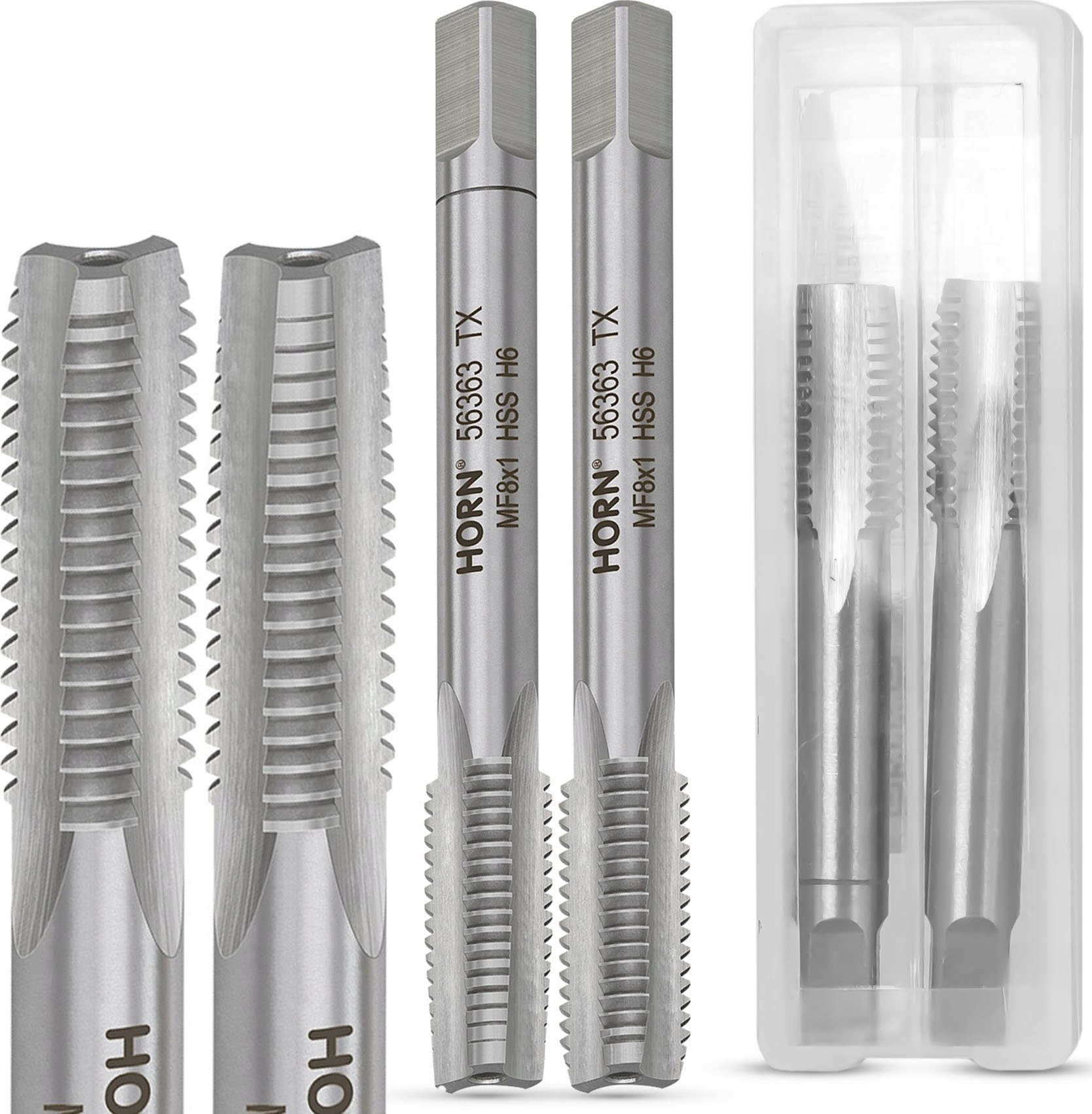 ARTPOL ARTPOL KOMPLET GWINTOWNIKÓW RĘCZNYCH M 8x1,00mm 2szt.