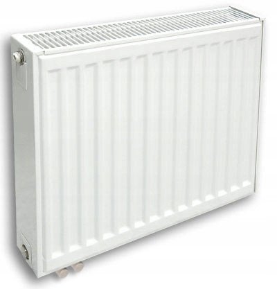 IDMAR Grzejnik stalowy V22 400x1600 dwupłytowy podłączenie dolne moc 2007W (90/70/20C) biały RAL9016