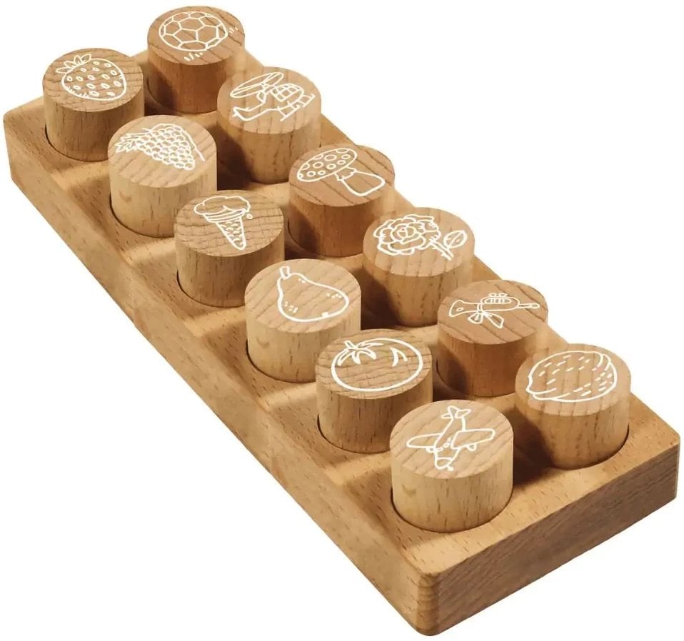 COLOP WOODIES Stempel-Set "Mix" retail