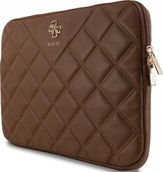 Etui Guess Quilted 4G Sleeve - Etui na notebooka 13" / 14" (brązowy)