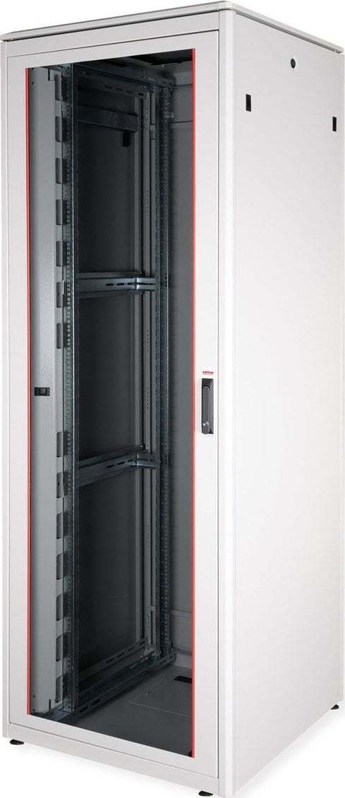 Szafa Roline ROLINE Netzwerkschrank Pro 48,26cm 19Zoll 47 HE 800x800 BxT Glast�r grau