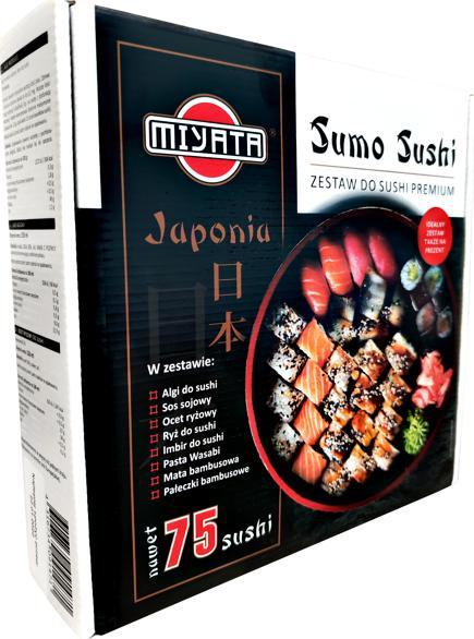 Miyata Sumo Sushi, zestaw do sushi Premium - 8 produktów