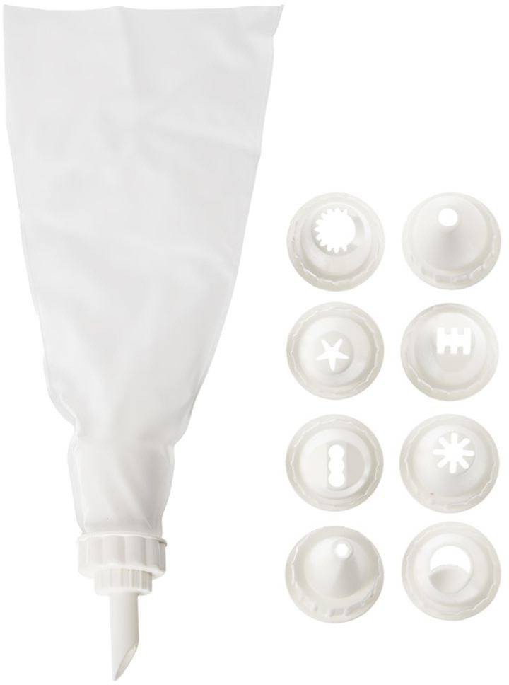 Rękaw cukierniczy i tylki 10 el.