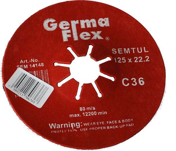 Germa Flex Tarcza do szlfowania gresu 125 P 36 GLK36