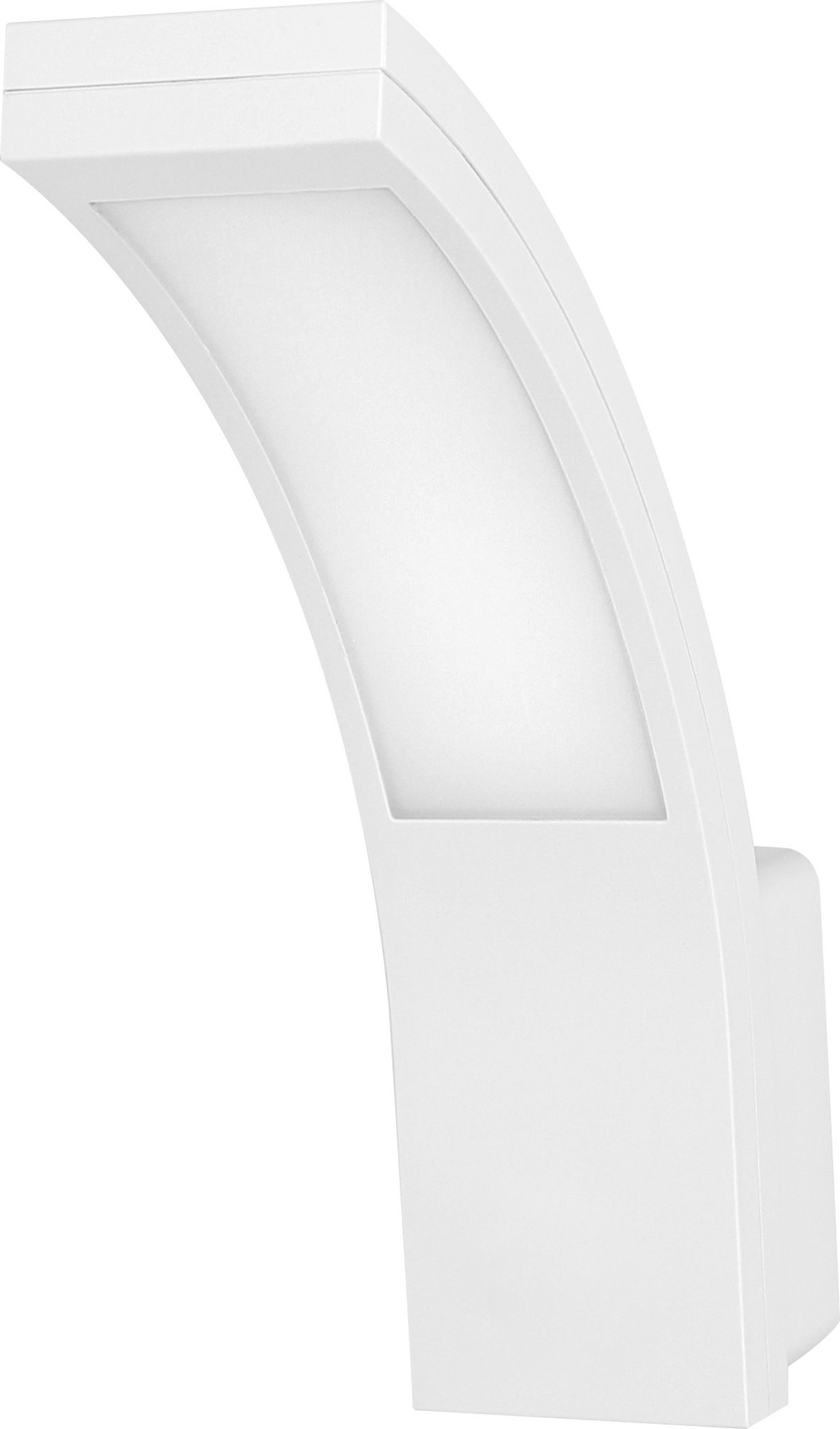 Kinkiet Orno PIRYT LED 10W, oprawa ogrodowa 800lm, IP54, 4000K, biała