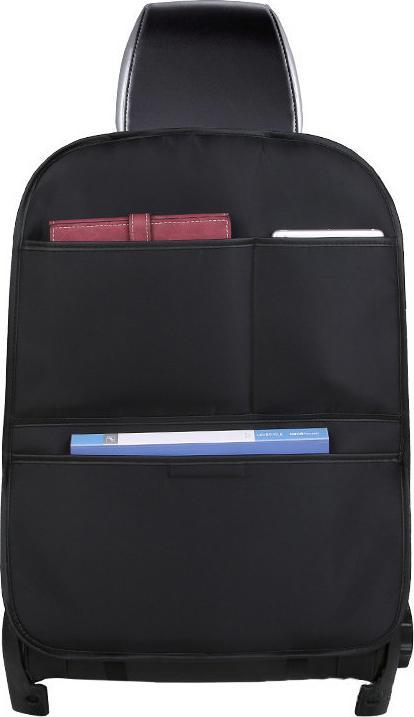 Hurtel Organizer samochodowy na fotel siedzenie ochraniacz osłona fotela do auta czarny