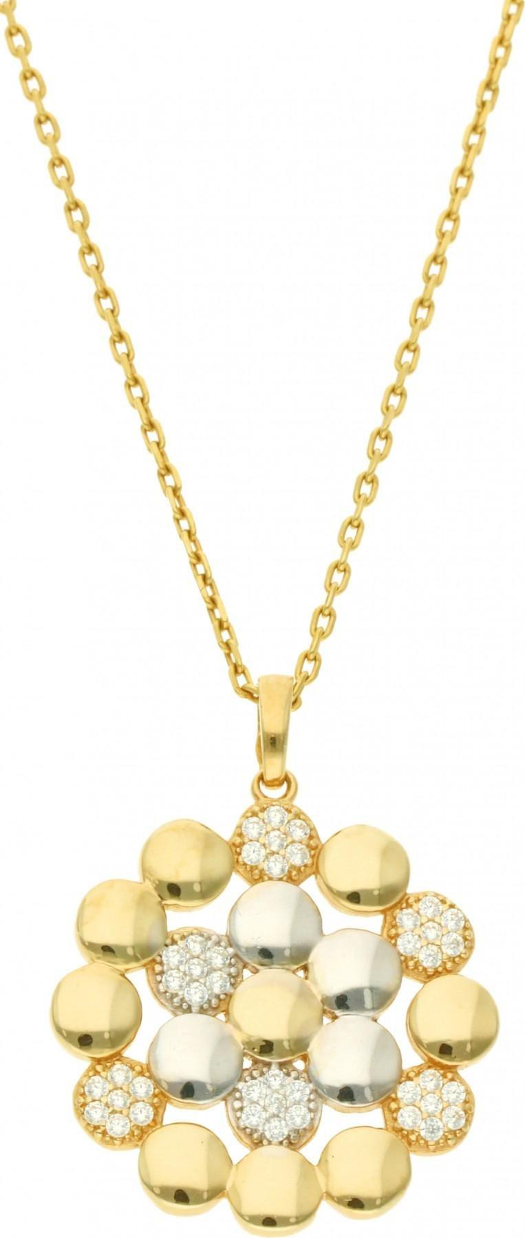 Rosanto Złota zawieszka kwiat 333 8k