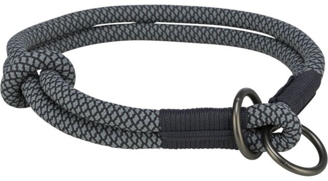 Obroże treningowe dla psów Trixie Soft Rope Czarny Szary M 45 cm