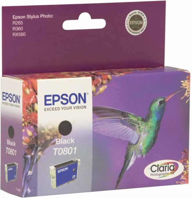 Tusz Epson tusz T0801 (C13T08014010) Black