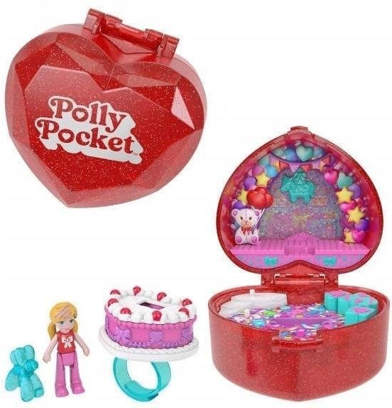 Mattel Polly Pocket 80-lecie Rocznicowy zestaw kompaktowy (JGK21)
