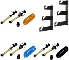 Walimex 3-fold Background Assembling Set, Zestaw 3 (15079)