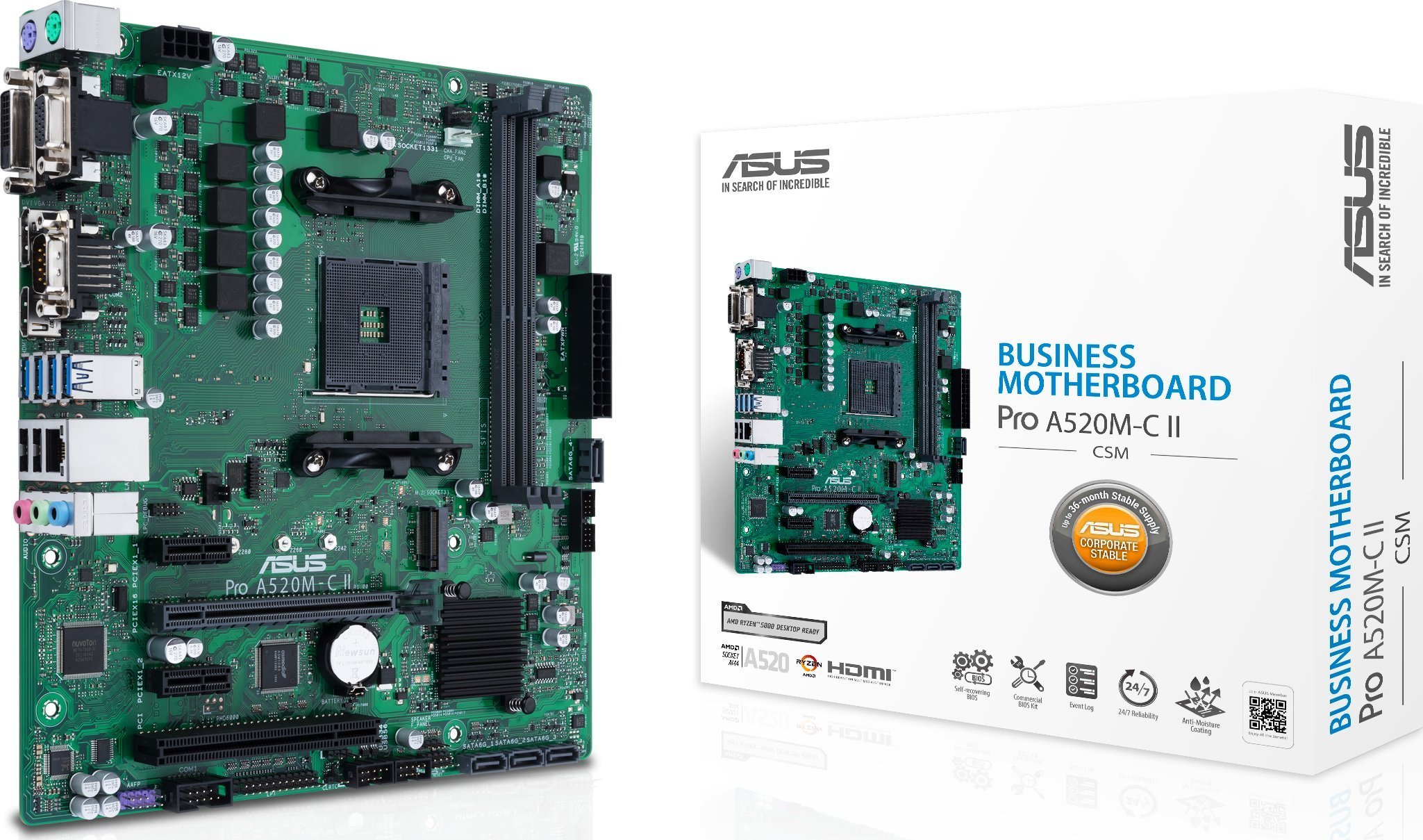 Płyta główna Asus PRO A520M-C II/CSM